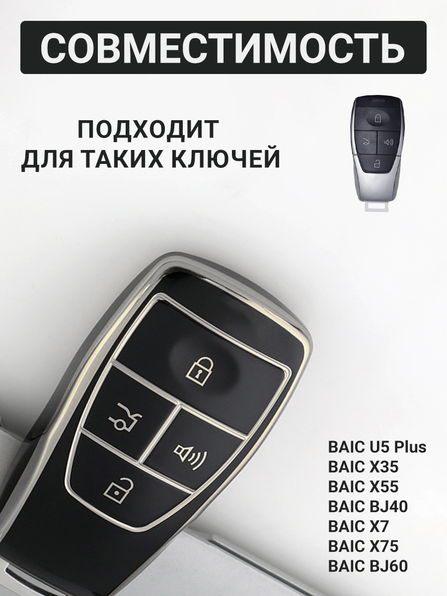 Фото товара 24510, чехол для ключа baic